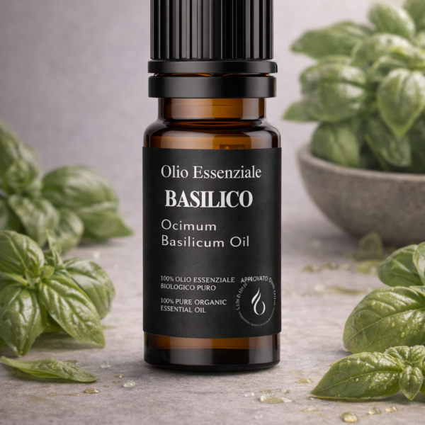 OLIO ESSENZIALE BASILICO - 10ml -
